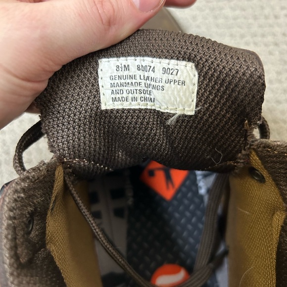 BOOTS | Men’s Timberland boots size 8.5 - Picture 7 of 10